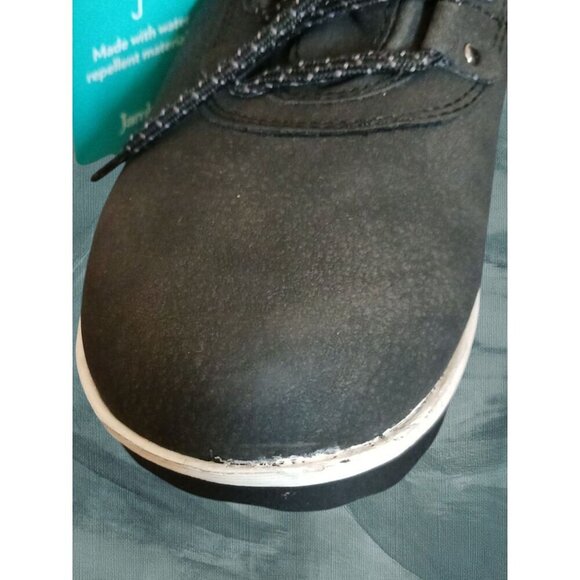Jambu JBU W Black Waterproof Lace-Up Boots With Memory Foam Footbed size 7.5M - Picture 15 of 15